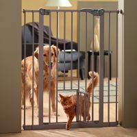 Savic Dog Barrier -koiraportti kissanluukulla - K 107 cm, L 75 - 84 cm